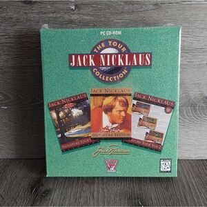 1995 Sports Accolade Jack Nicklaus The Tour Collection PC CD~ROM GOLF game, NEW